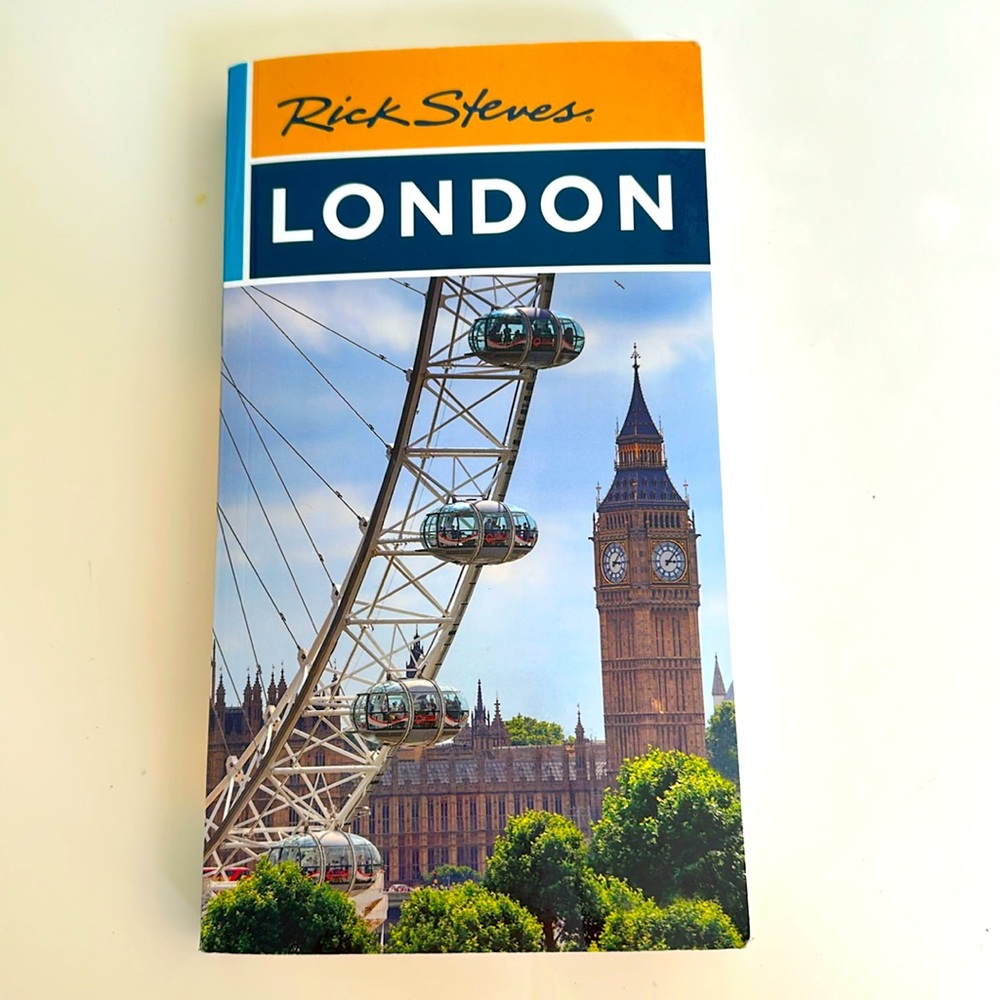 Travel book :London, from Rick Steves.